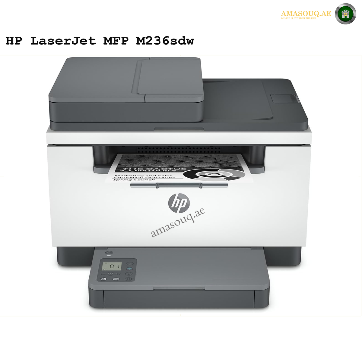 HP LaserJet MFP M236sdw wireless monochrome printer 9YG09A