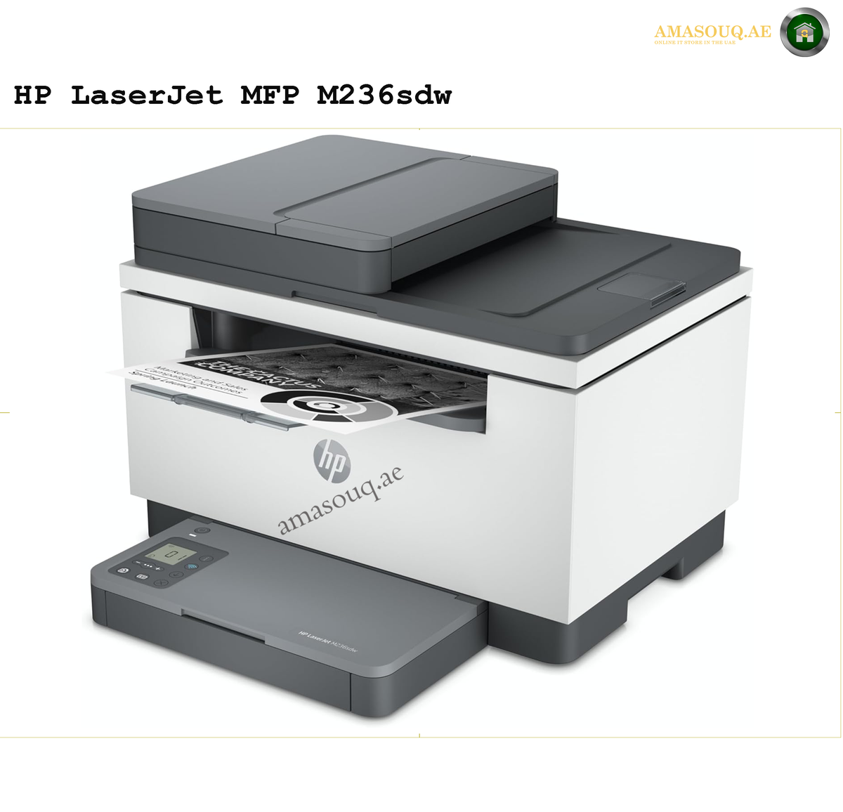 HP LaserJet MFP M236sdw front view 9YG09A
