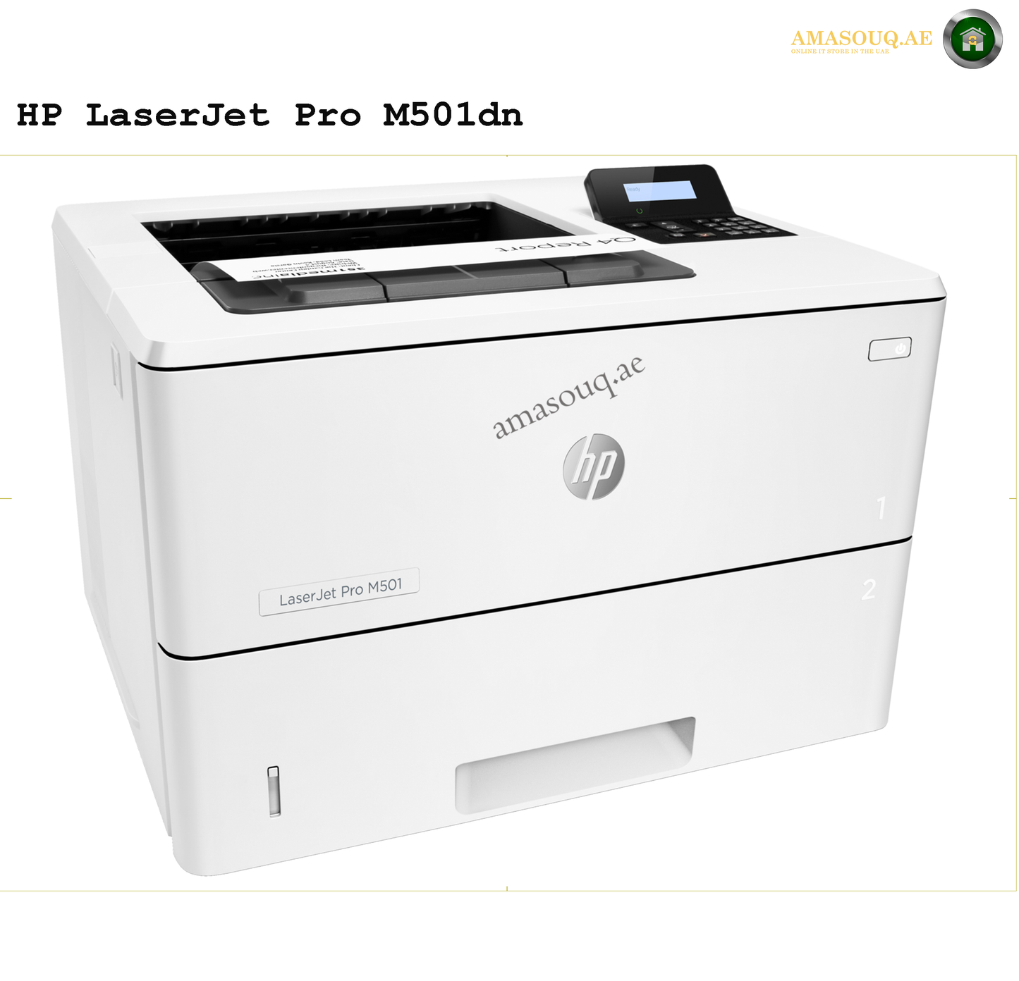 HP LaserJet Pro M501dn automatic duplex printing J8H61A