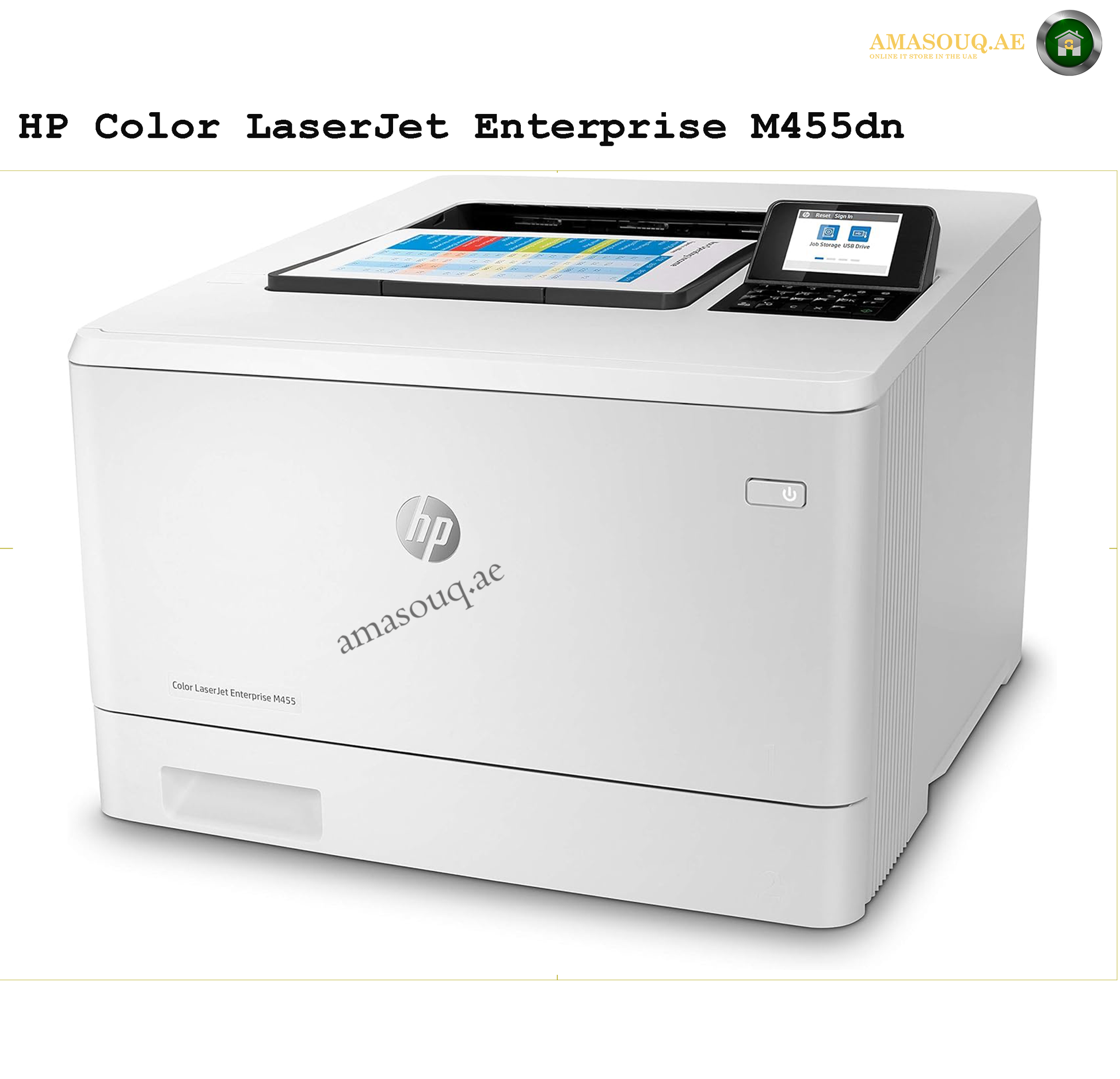 HP M455dn 3PZ95A Color LaserJet Enterprise Printer