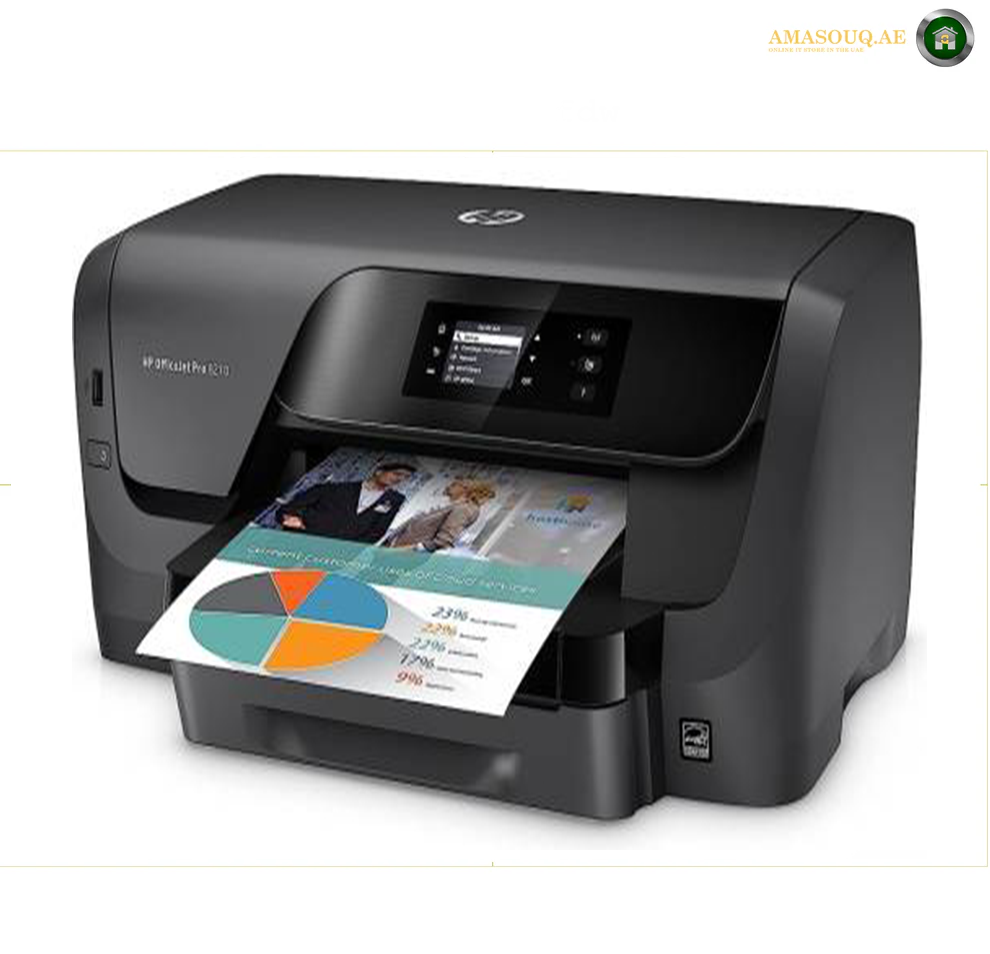HP OfficeJet Pro 8210 Color Printer D9L63A front view