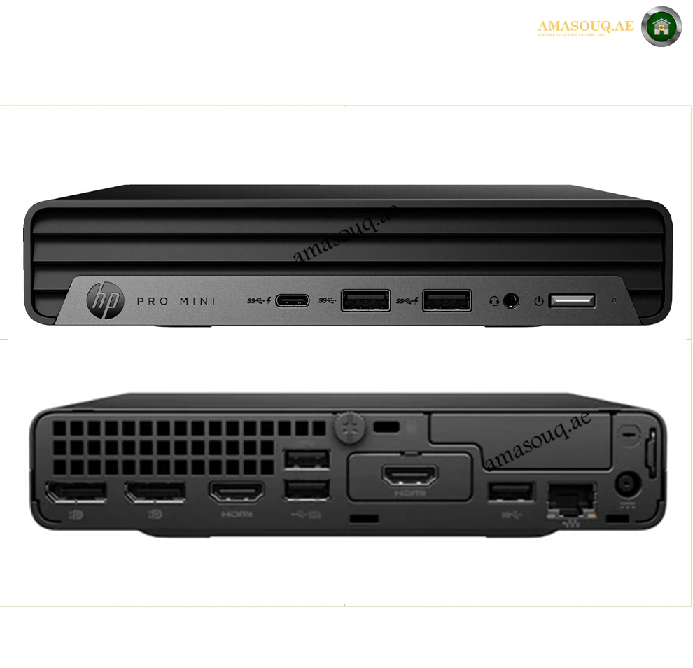 HP Pro Mini 400 G9 desktop with 8GB RAM and 512GB SSD