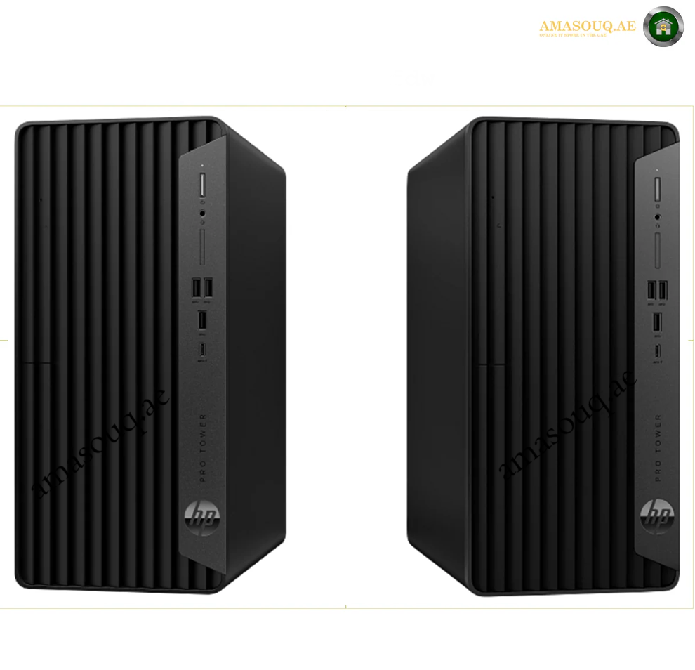 HP Pro Tower 400 G9 business desktop computer front views
