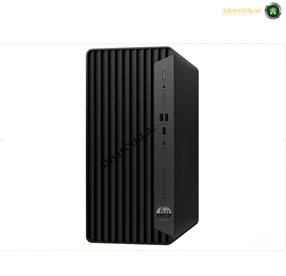 HP Pro Tower 400 G9 desktop tower side view