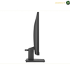 HP S3 324pf 23.8 inch monitor side view | 9U5J5AS#ABV. Side profile view of a black computer monitor with a minimalist stand, shown against a plain white background.