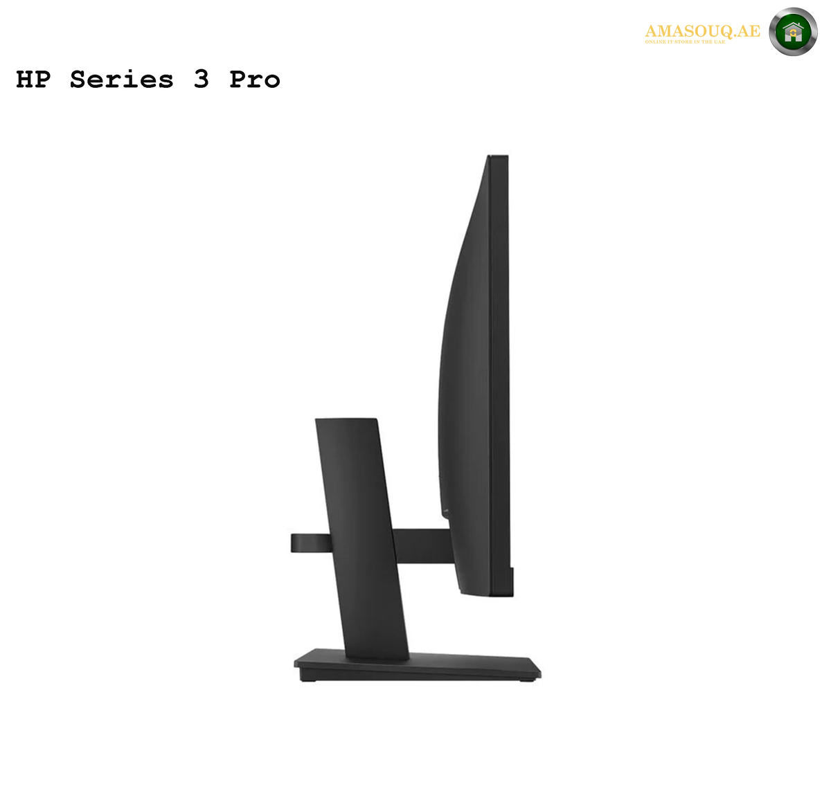 HP S3 Pro 322Ph 21.5 inch monitor side view | B0BN7AS#ABV