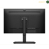 HP S3 Pro 327pe 27 inch FHD display | B1GM6AS#ABV. The back view of an HP desktop monitor with a black stand, shown against a white background with a light gray border.
