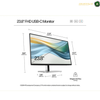 HP S5 Pro 524pu 23.8 inch Full HD monitor front view | 9D9V7AS#ABV