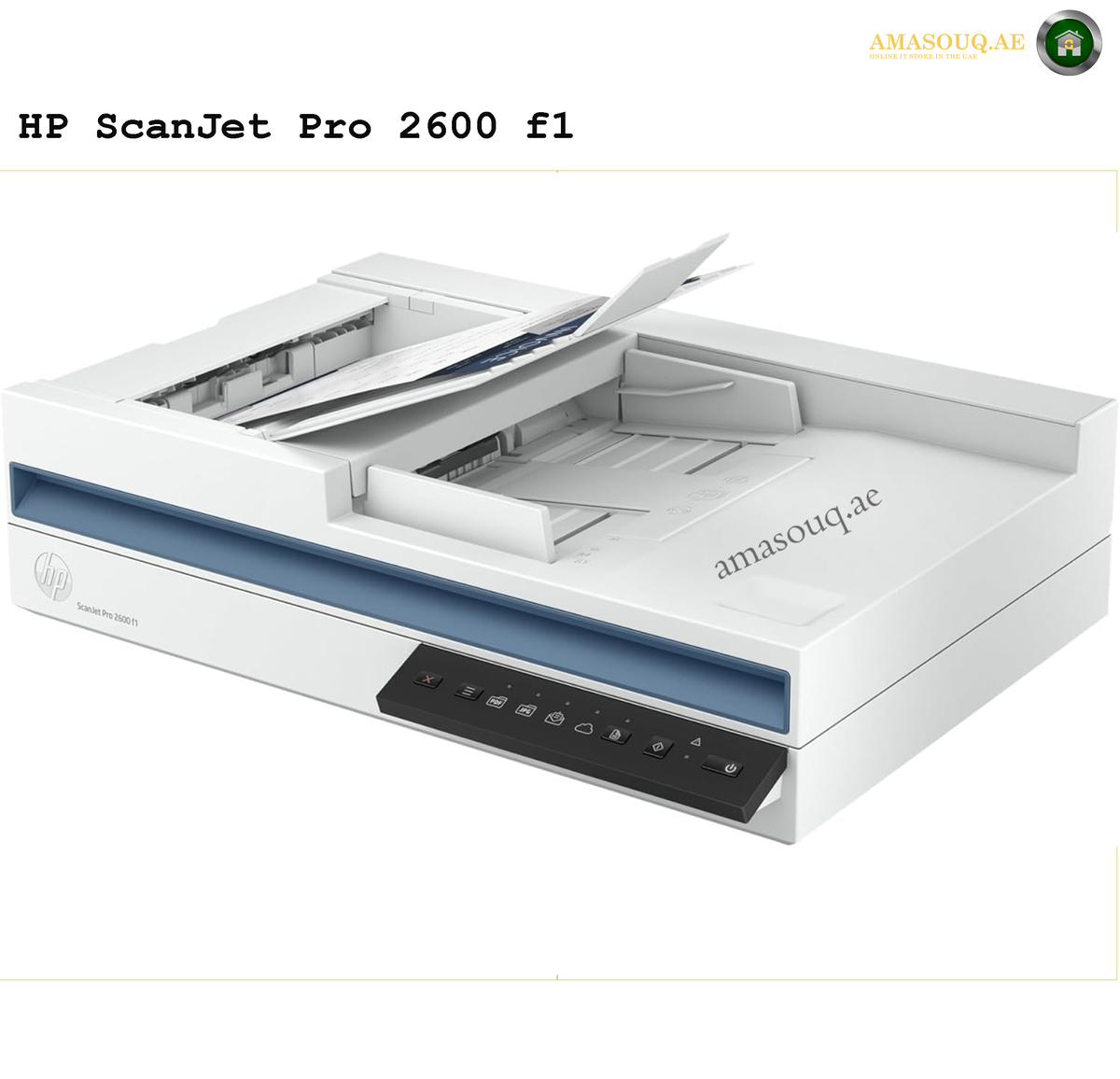 HP ScanJet Pro 2600 f1 Scanner 20G05A top view
