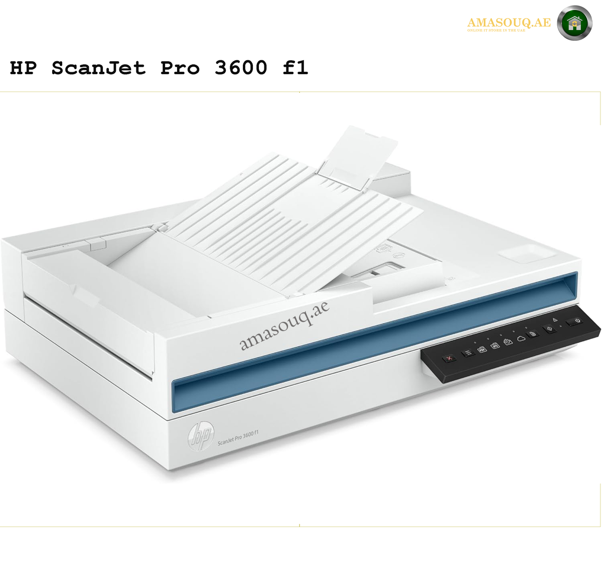HP ScanJet Pro 3600 f1 Document Scanner Side View | 20G06A