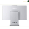 Lenovo IdeaCentre AIO 24IRH9 512GB SSD All-in-One Desktop PC F0HN00N5AX.A Lenovo desktop monitor with an integrated tower PC, shown from the rear on a white background.