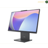 Lenovo IdeaCentre AIO 24IRH9 Front View 23.8 FHD Touch Display | F0HN00M4AK. A Lenovo desktop monitor with a slim black bezel and stand, displaying a colorful abstract wallpaper on a white background.