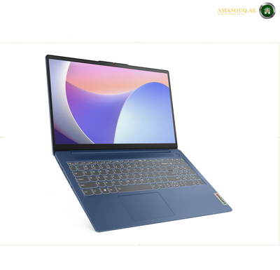 Lenovo IdeaPad Slim 3 open laptop with Full HD display | 82X700DBUE