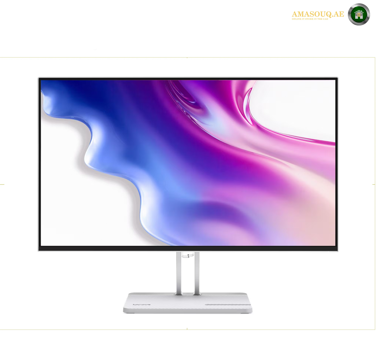 Lenovo L27-4C 27-inch Full HD monitor front view | 67DEKAC1AE