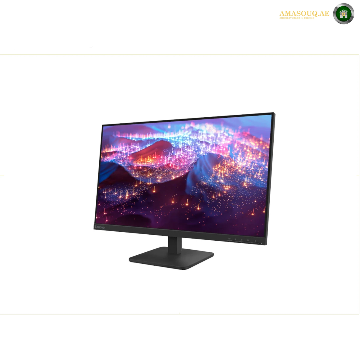 Lenovo L27-4e 27 Inch Full HD Monitor Front View | 68CDKAC1AE