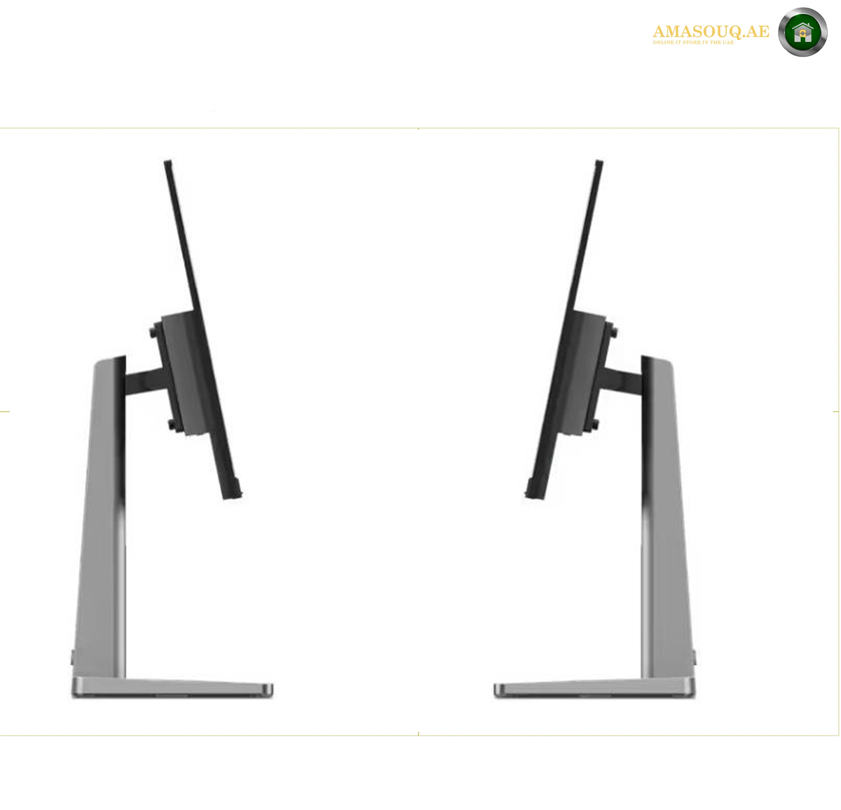 Lenovo L27m-30 Slim Monitor Side View