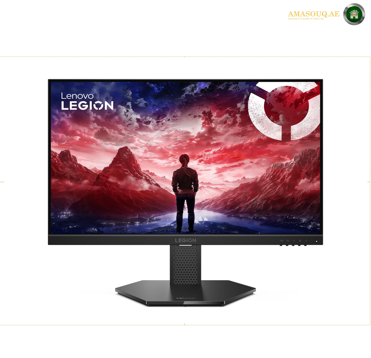 Lenovo Legion 24-10 23.8-inch gaming monitor front view | 68C4GAC4AE