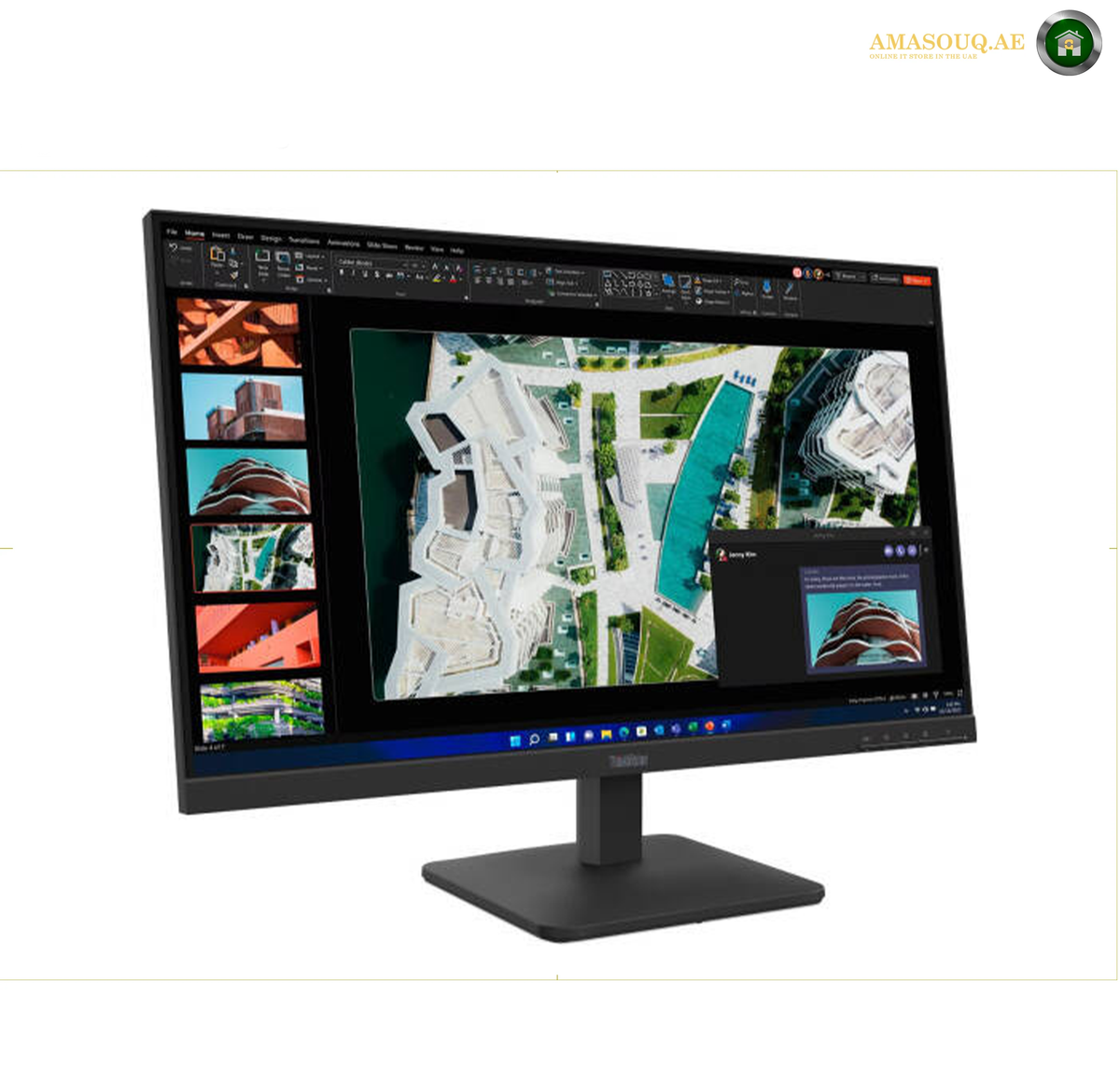 Lenovo S27-4e 27-Inch Monitor Front View | 64BEKAT1UK