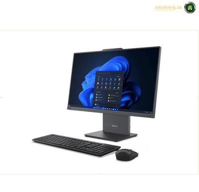 Lenovo ThinkCentre neo 50a 23.8 inch FHD Touch Front View Black | 12SC002KGP