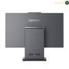 Lenovo ThinkCentre neo 50a 24 Gen 5 16GB RAM 512GB SSD.A Lenovo desktop computer with an integrated rear-facing monitor and tower, shown from the back on a white background.