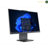 Lenovo ThinkCentre neo 50a 27 Gen 6 27 inch FHD Touchscreen All-in-One Luna Grey 13QE000RGP. 
A Lenovo ThinkPad desktop monitor with a slim dark gray stand and bezel, displaying the Windows 11 desktop on a clean white background.