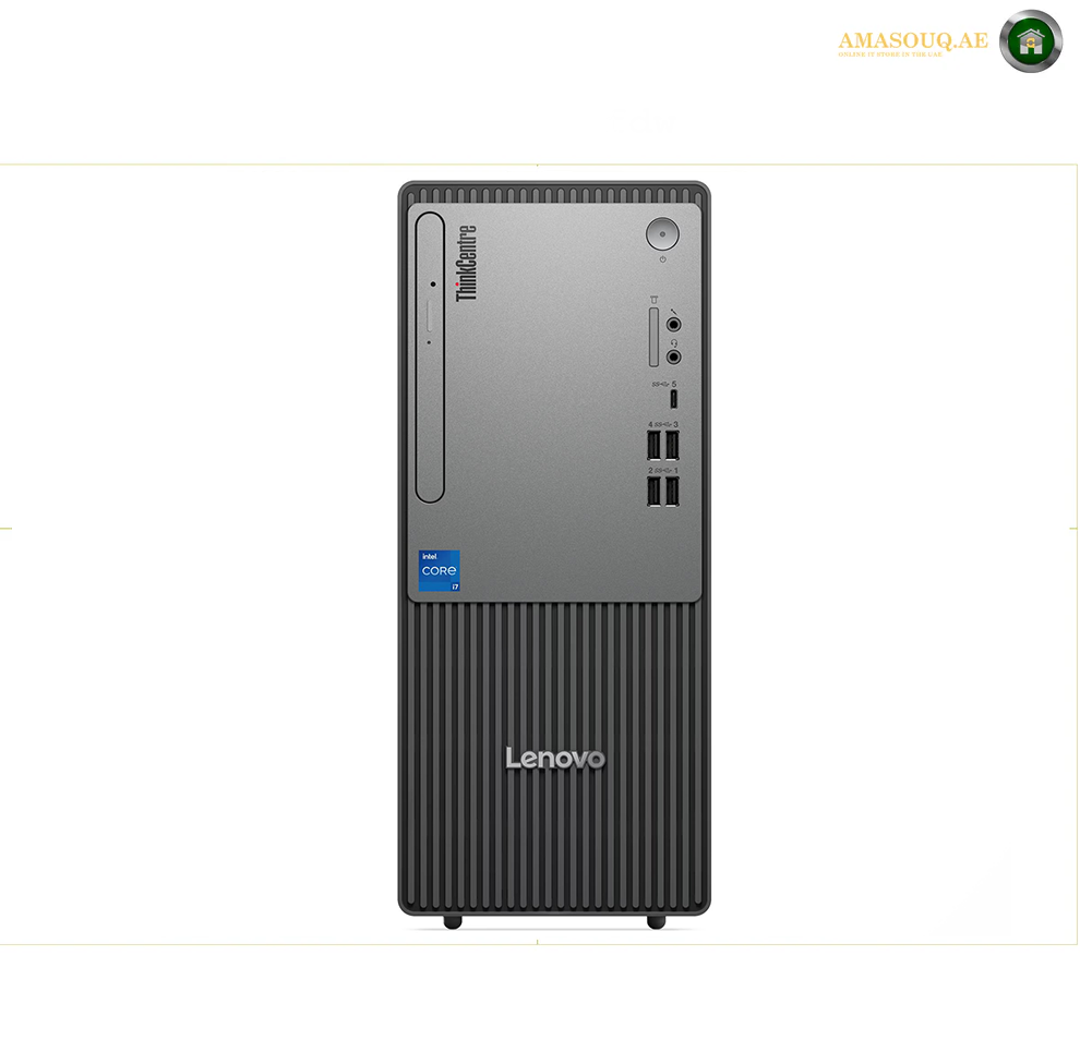 Lenovo ThinkCentre neo 50t Gen 5 12UD00C2GP front USB and audio ports