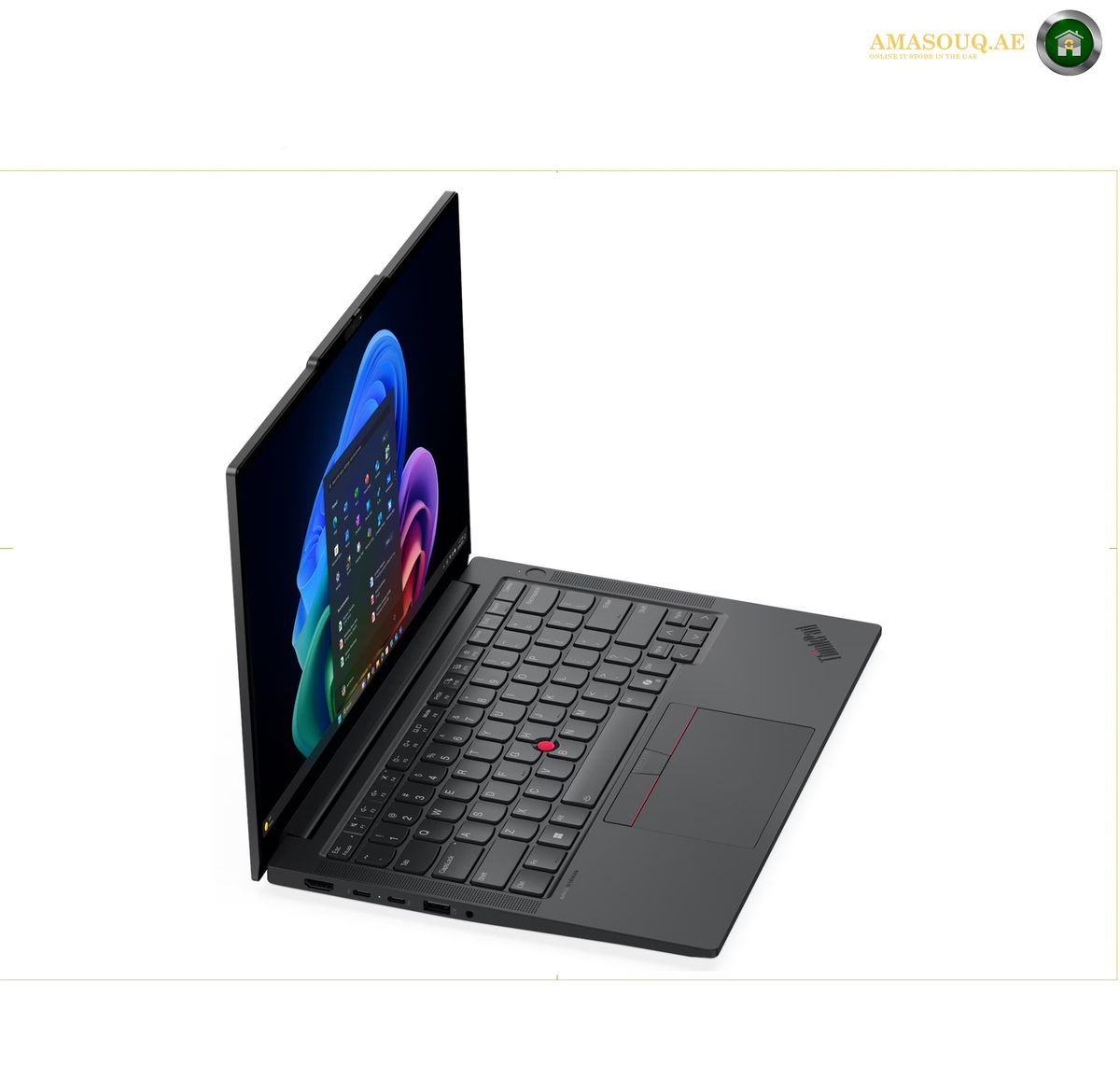 Lenovo ThinkPad E14 Gen 7 Ultra 5 226V 16GB RAM 512GB SSD laptop front view | 21U2009MIG