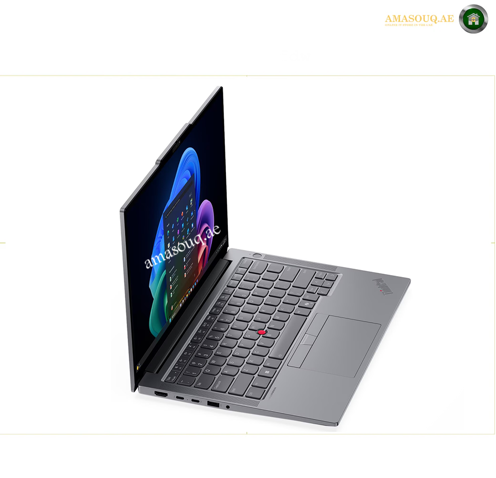 Lenovo ThinkPad E14 Gen 7 black business laptop | view