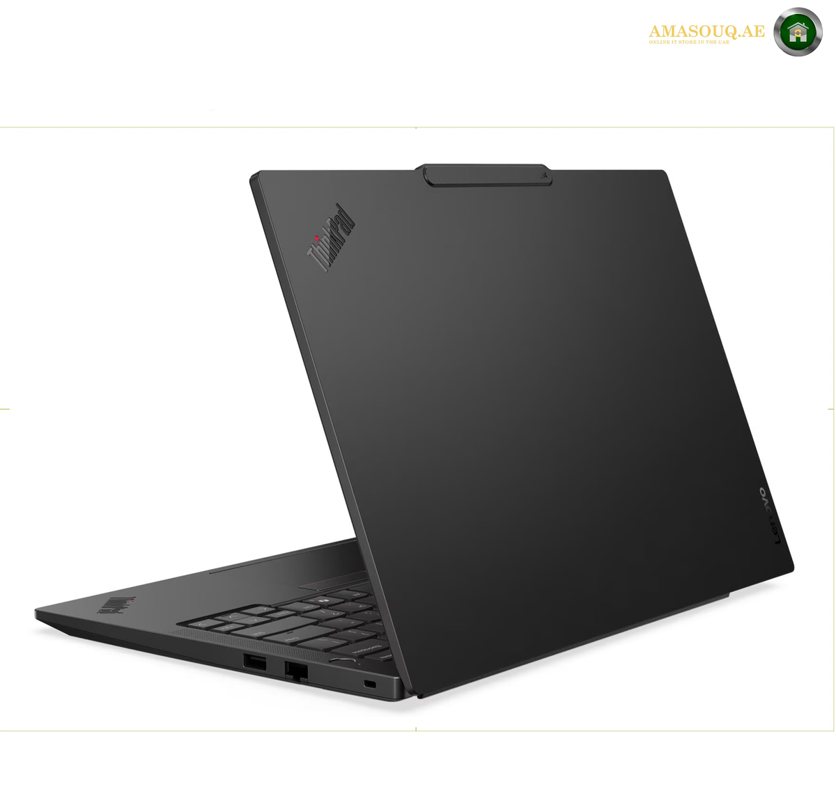 Lenovo ThinkPad E14 Gen 8 keyboard and fingerprint reader detail | 21Y6002NGP
