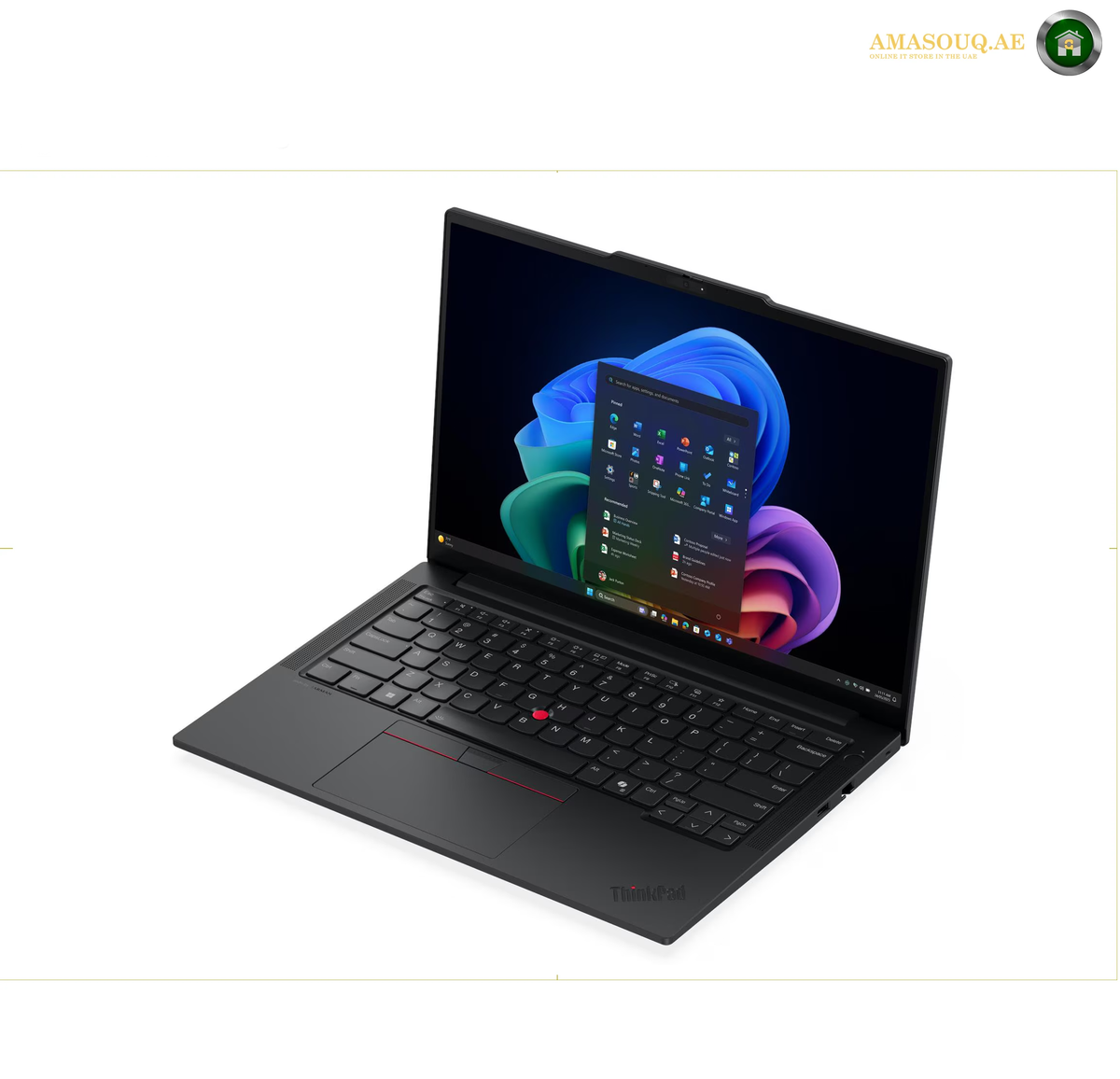 Lenovo ThinkPad E14 Gen 8 open laptop with professional display and keyboard | 21Y6002NGP