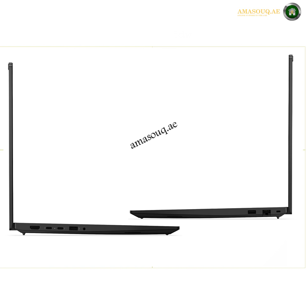 Lenovo ThinkPad E16 Gen 3 black business laptop Core Ultra 5 226V | ports 