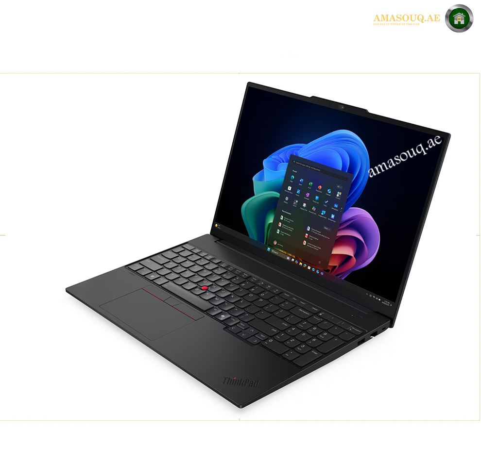 Lenovo ThinkPad E16 Gen 3 16-inch business laptop display | right side
