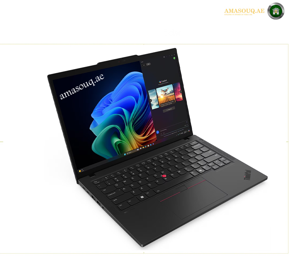 Lenovo ThinkPad T14 Gen 6 Core Ultra 7 258V laptop 32GB RAM 512GB SSD | AMASOUQ.AE UAE
