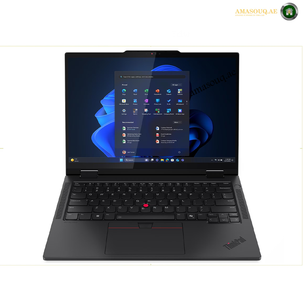Lenovo ThinkPad T14s 2-in-1 21R3004UGR side view