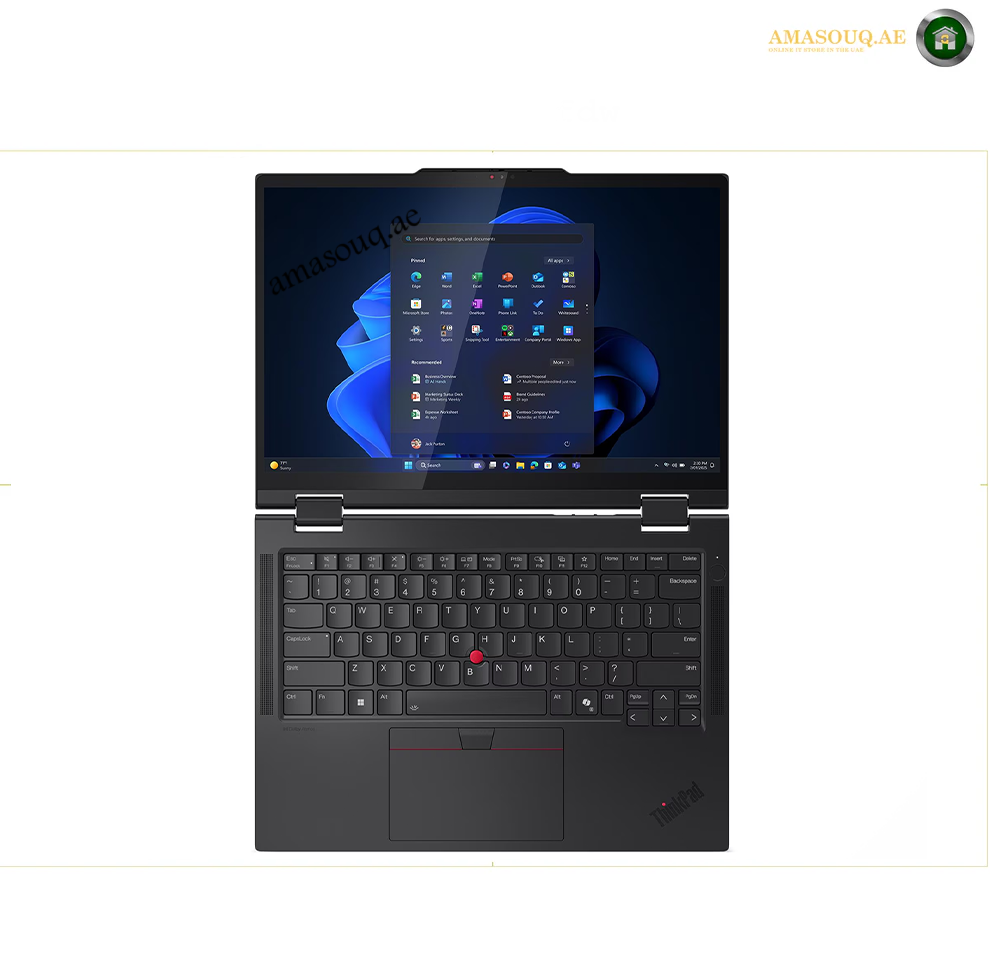 Lenovo ThinkPad T14s 2-in-1 21R3004UGR tent mode