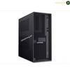 A black Lenovo ThinkPad desktop computer tower shown at a three-quarter angle on a plain white background. The front features a honeycomb mesh grille, the Lenovo logo, and the ThinkPad brand mark. Lenovo ThinkStation P4 Tower Workstation 30KNS03700 front view