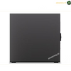 A black computer tower case shown from the front on a white background, with a small AMASOUQ.AE watermark in the bottom right corner. Lenovo ThinkStation P5 workstation internal components.