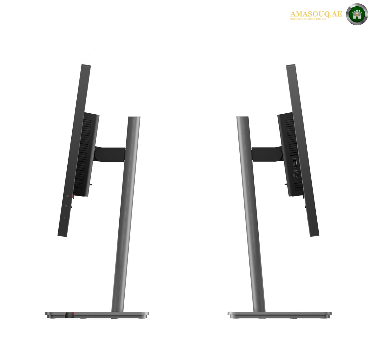 Lenovo ThinkVision P24QD-40 Adjustable Ergonomic Stand | 64B1GAT1UK