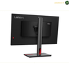 Lenovo ThinkVision P25i-30 three-sided near-edgeless monitor design | 63F4MAT1UK. Two black dual monitor desk stands shown from the side on a white background, with a small AMASOUQAE logo in the top right corner.