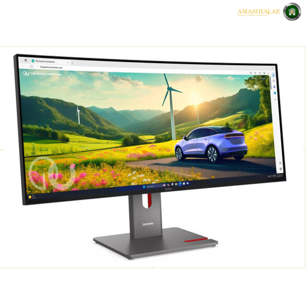 Lenovo ThinkVision P34WD-40 HDMI DisplayPort USB-C Connectivity