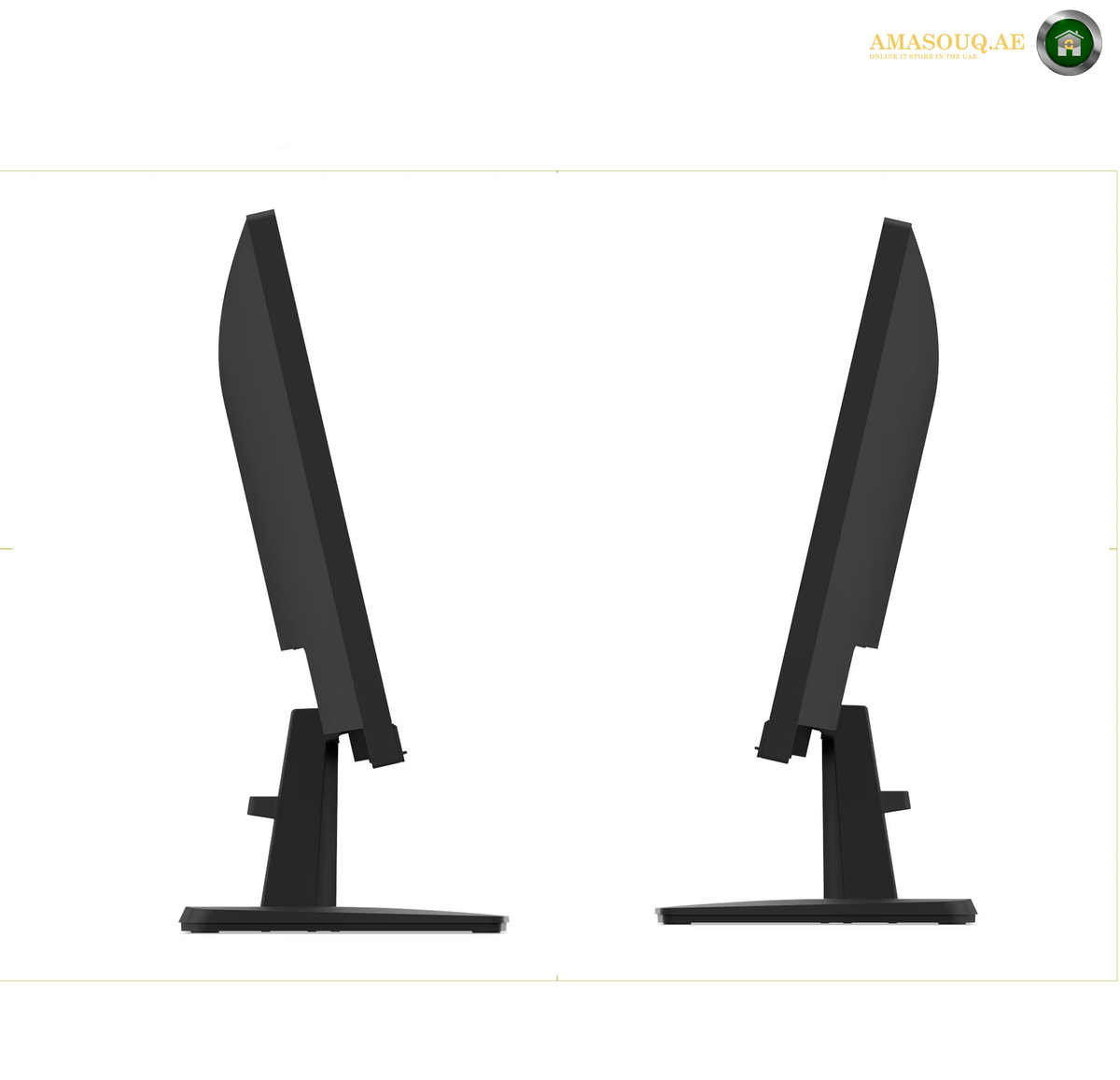 Lenovo ThinkVision S22-4e monitor rear view