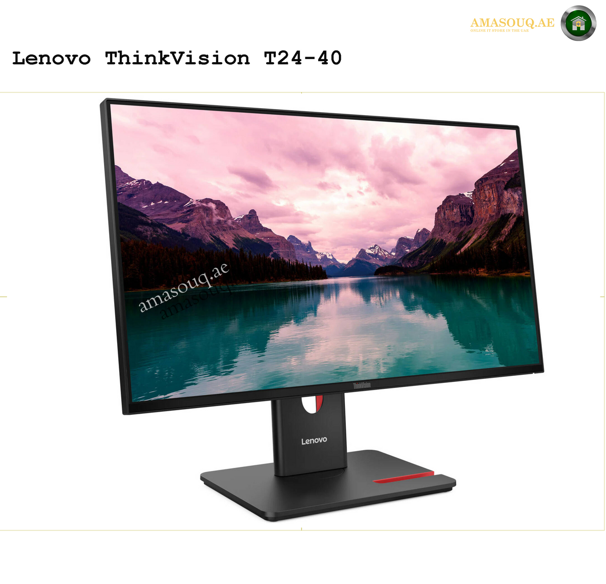 Lenovo ThinkVision T24-40 23.8-inch FHD IPS Monitor | 64A4MAT2AE