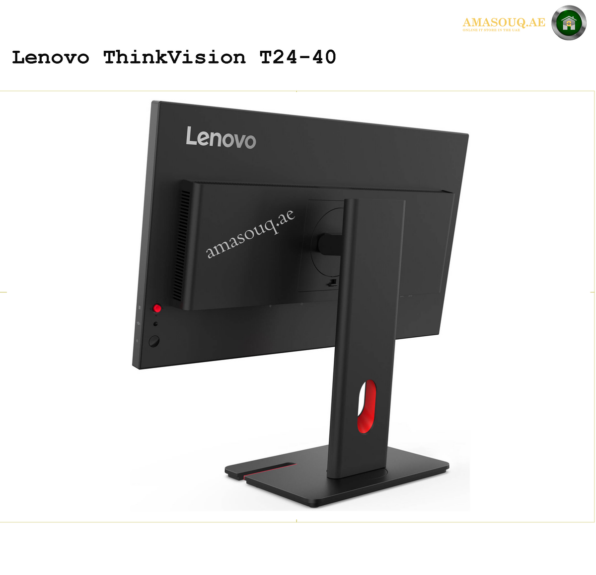 Lenovo ThinkVision T24-40 HDMI DisplayPort VGA Monitor | 64A4MAT2AE