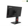 Lenovo Legion 27-inch monitor shown from the back, featuring a matte black finish, a textured central stand, and the Lenovo logo on the stand.