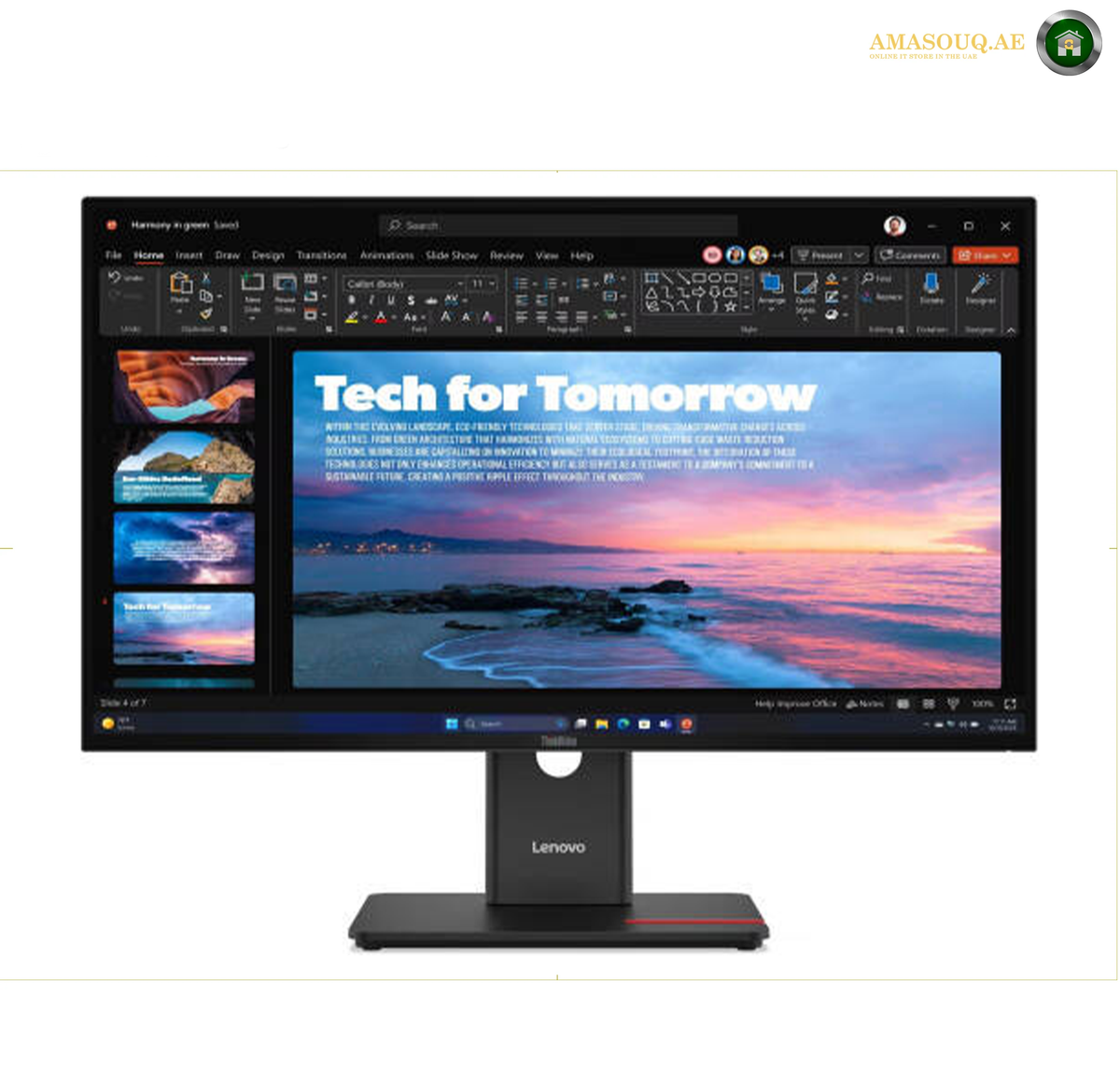 Lenovo ThinkVision T27QD-40 27-inch QHD IPS Monitor