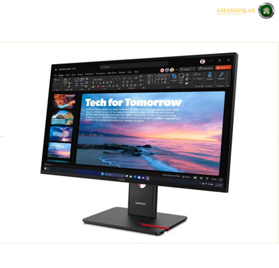 Lenovo ThinkVision T27QD-40 27-inch QHD IPS Monitor Front View