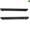 Lenovo V15 G4 Laptop Open View with 15.6 inch FHD Screen and Keyboard | 83A1011JAK. A black laptop shown from the side in two views on a white background, displaying various port openings including USB, HDMI, RJ45, and audio jack. A watermark for 'AMASOUQAE' is visible in the top right corner.