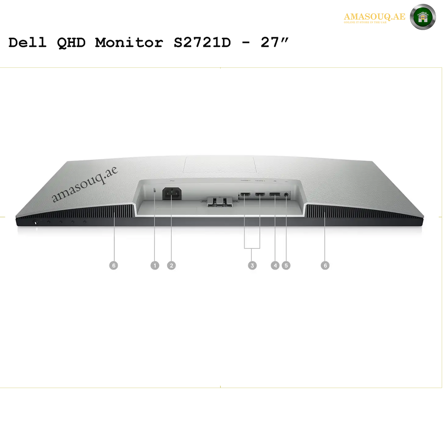 DELL MONITOR S2721D-27" | AMASOUQ.AE 2