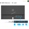 HP Monitor – M32F - 31.5" | Immersive Full HD Display for Home & Office