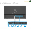 HP M27fd FHD USB-C - 27" | AMASOUQ.AE PORT VIEW